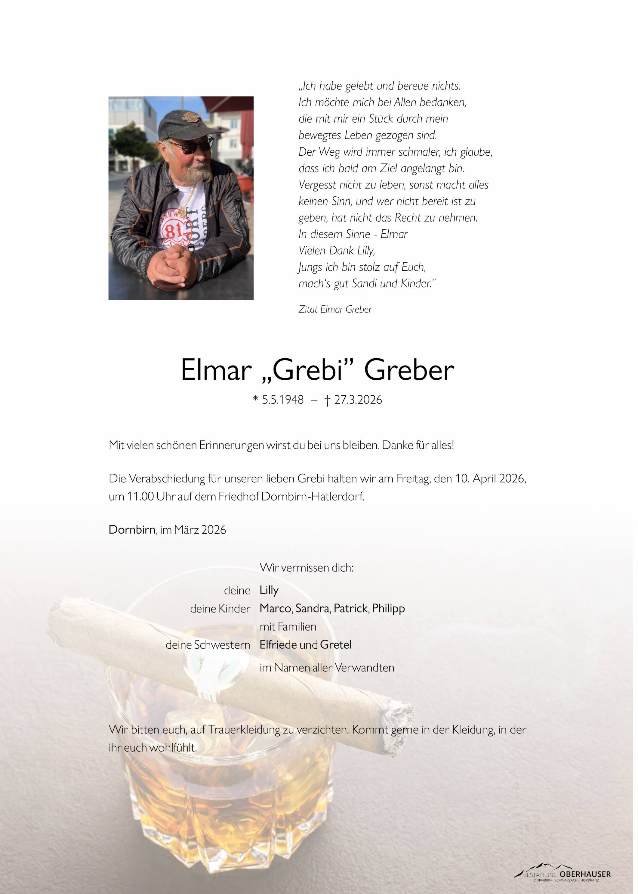 Elmar "Grebi" Greber